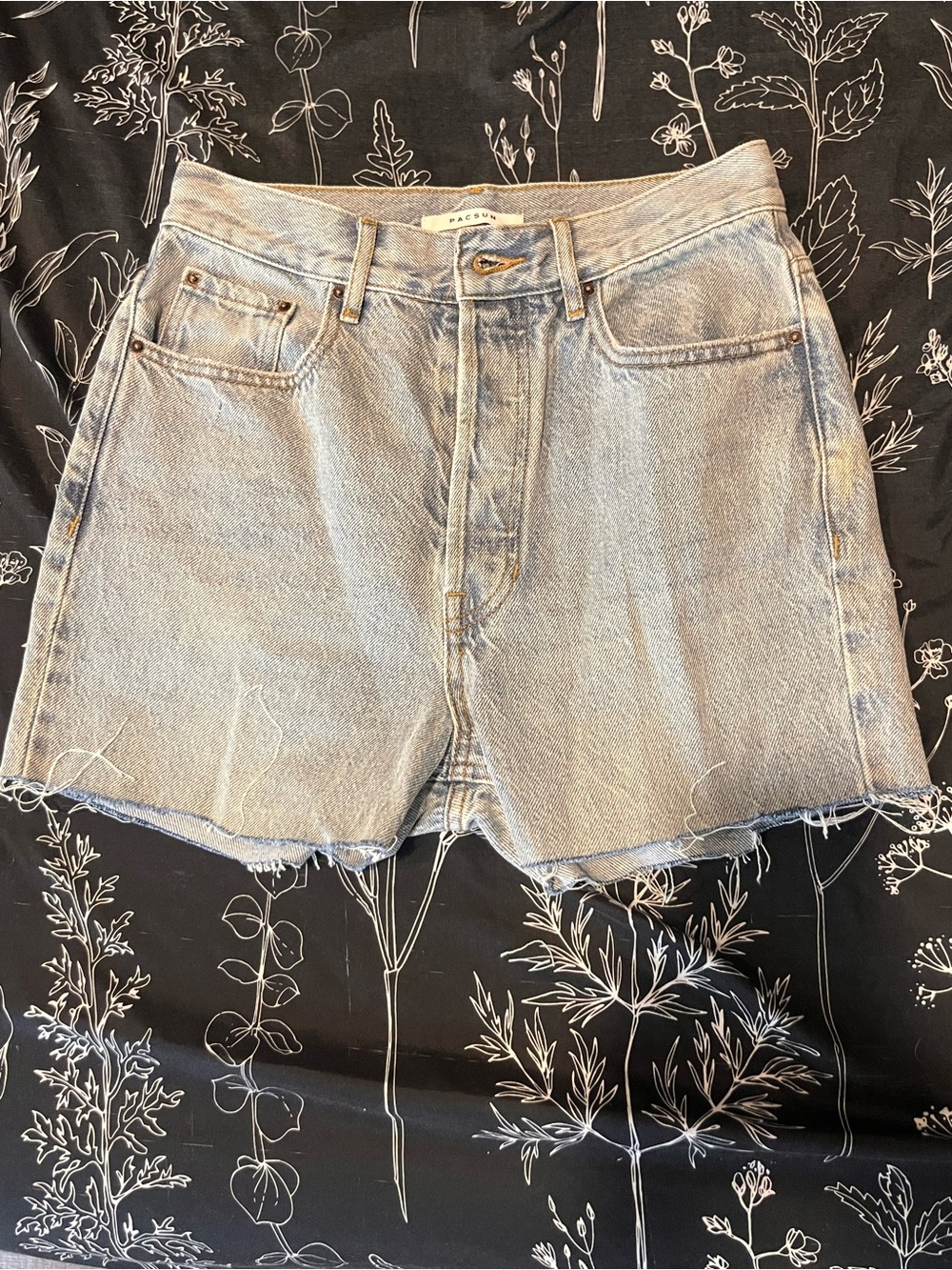 Pacsun Light Blue Women's Denim Shorts